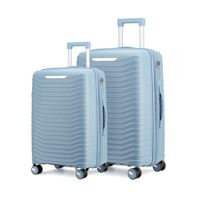 (NEW LAUNCH) Urbanlite TROVE 24" + 28" Bundle"  360° 8-Wheel Spinner | TSA I Expandable | Anti Theft | 100% Polypropylene