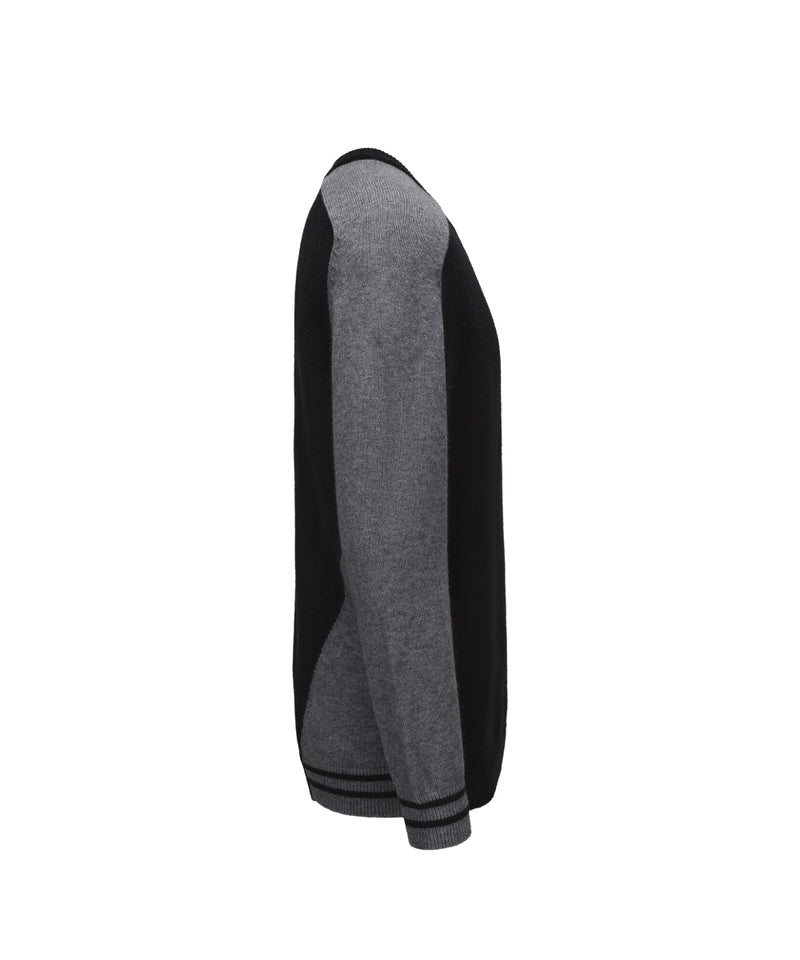 MEN CREW NECK KNITTED SWEATER