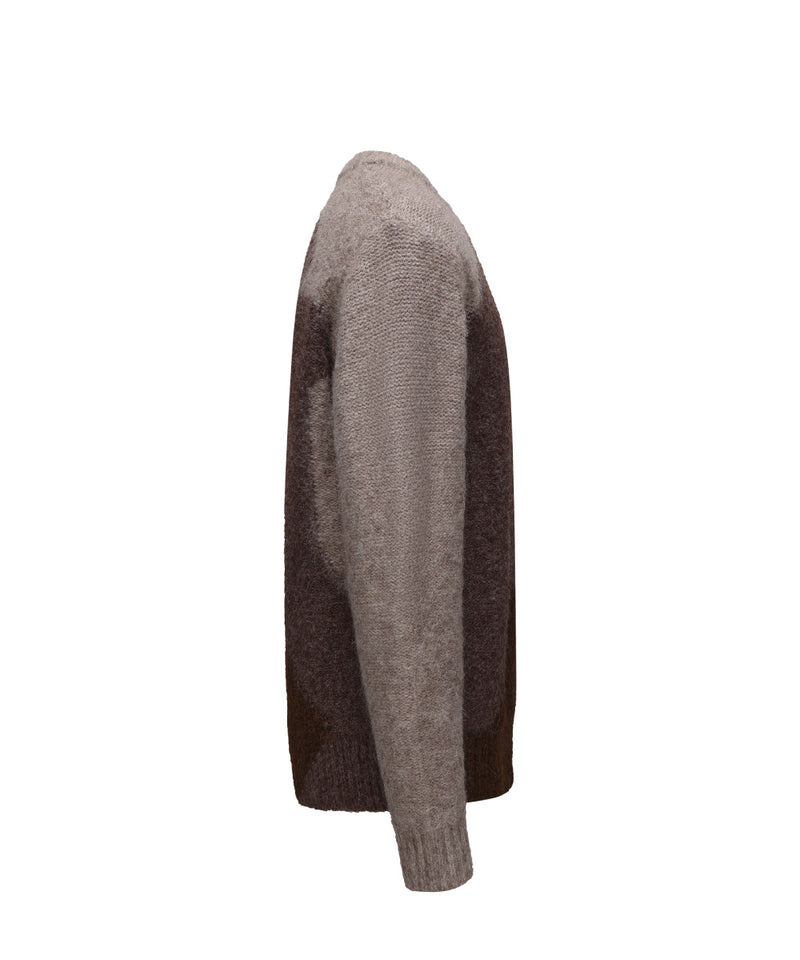 MEN CREW NECK KNITTED SWEATER