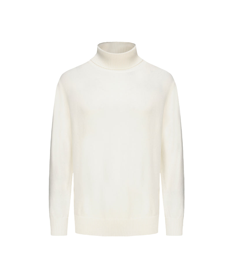 MEN BASIC TURTLE NECK KNITTED SWEATER