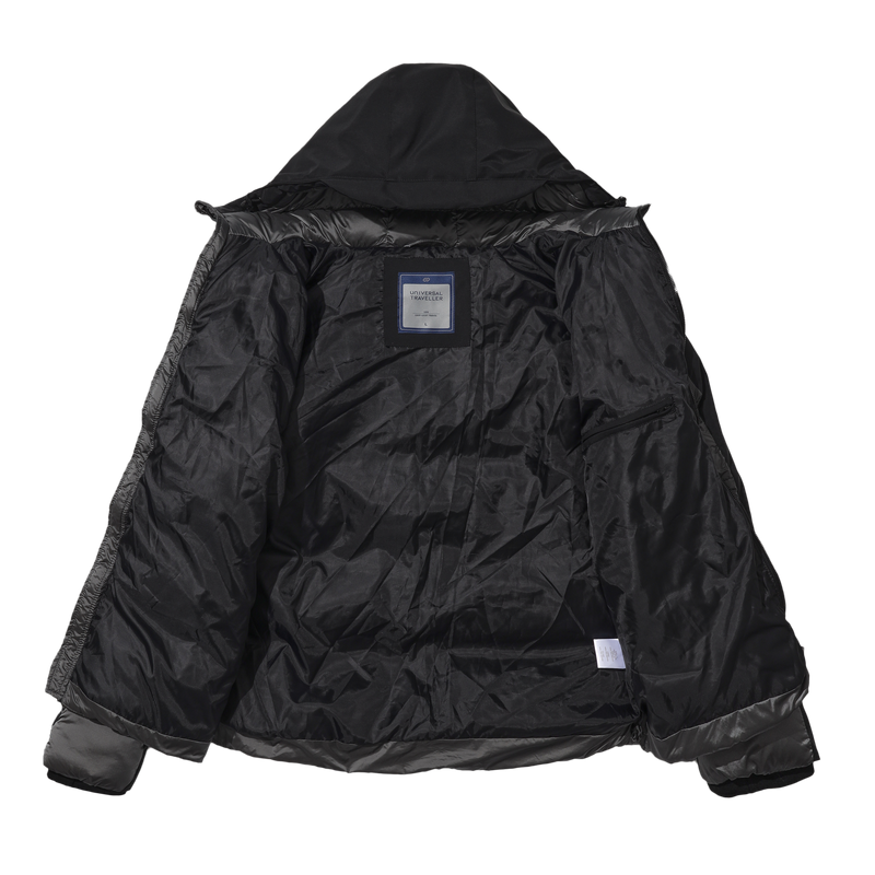 Dual-Fabric Padded Jacket