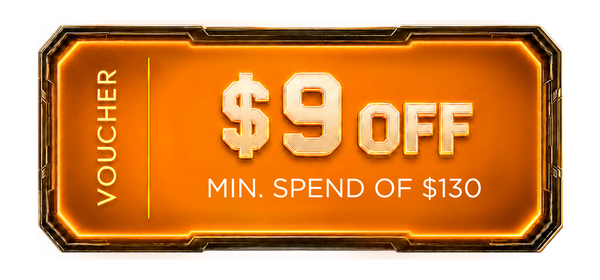 $9 OFF voucher - Minimum spend $130