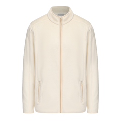 Adult Unisex Basic Fleece Jacket - IVORY