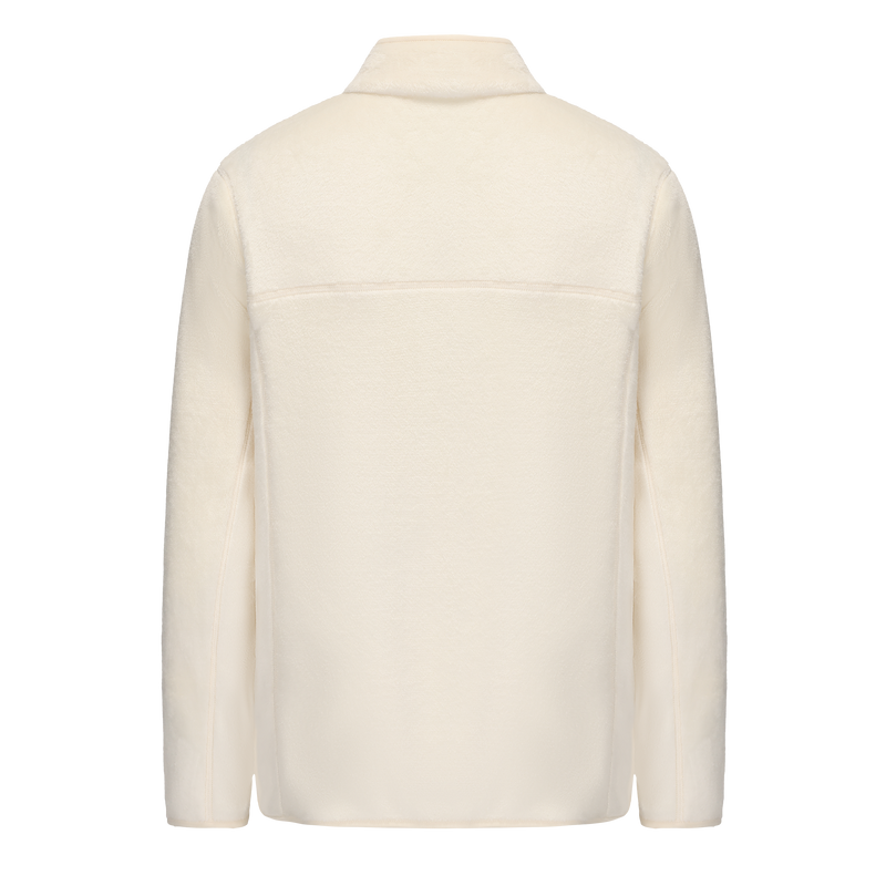 Adult Unisex Basic Fleece Jacket - IVORY