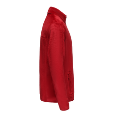 Adult Unisex Basic Fleece Jacket - RED