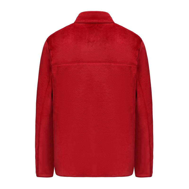 Adult Unisex Basic Fleece Jacket - RED