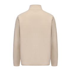 Unisex Basic Polar Fleece Jacket - BEIGE