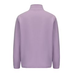 Unisex Basic Polar Fleece Jacket - LILAC