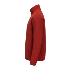 Unisex Basic Polar Fleece Jacket - RED