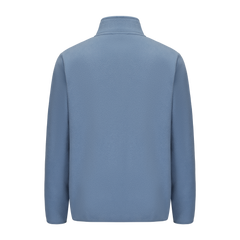 Unisex Basic Polar Fleece Jacket - BLUE