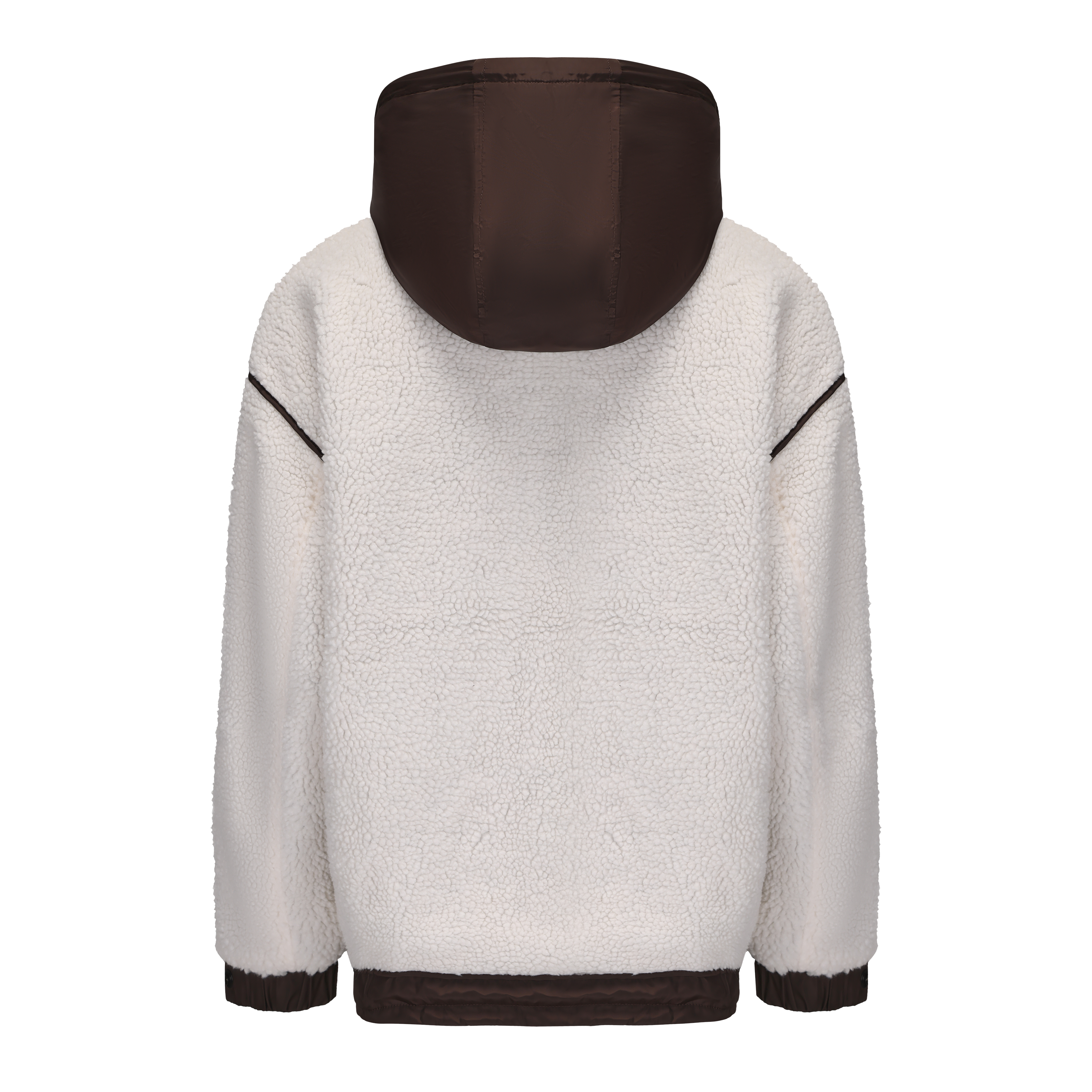 Plush Sherpa Hoodie Fleece Jacket