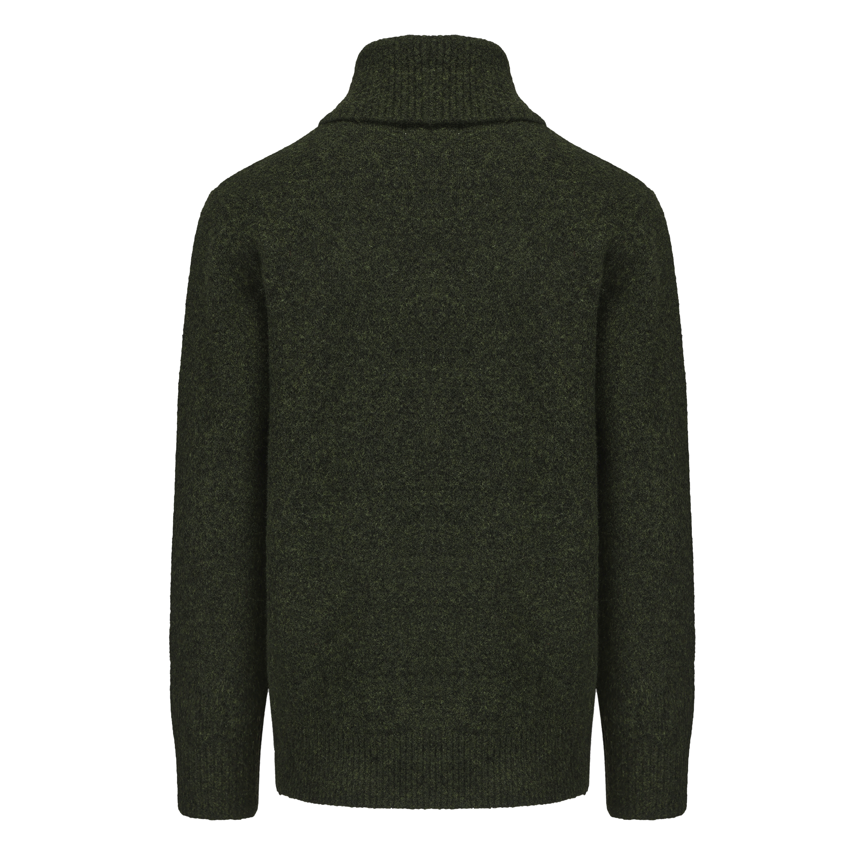 Wool Blend Turtleneck Knitted Sweater