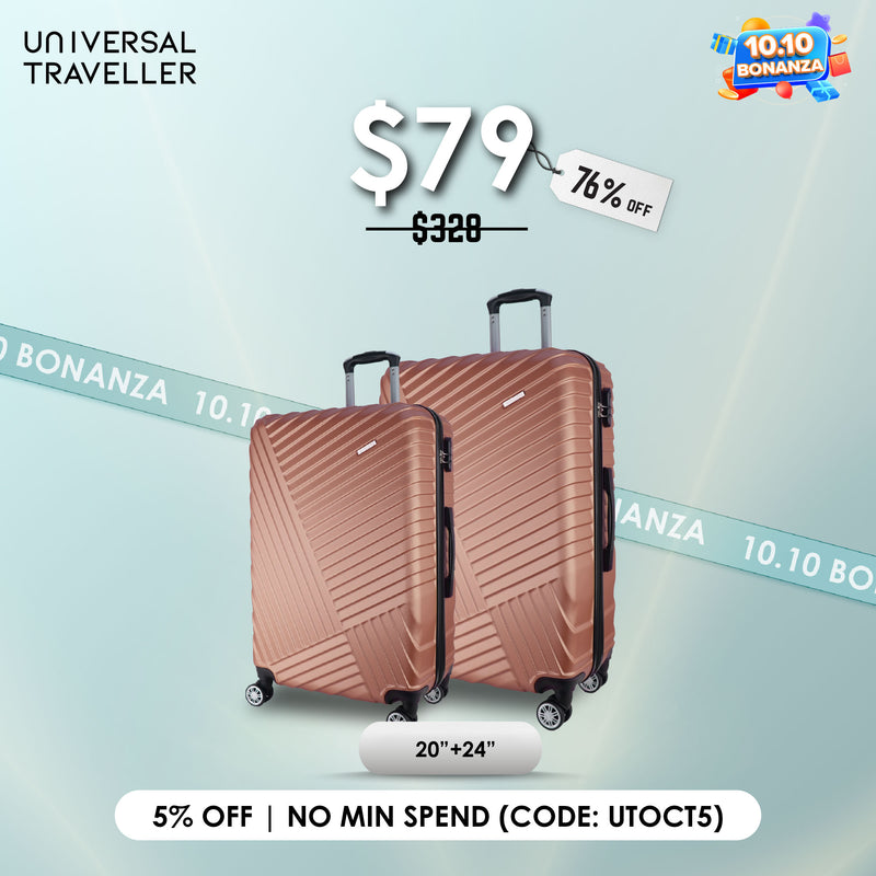 URBANlite Novus  20"+24" Bundle | 8-Wheel Spinner | Hard Case Luggage