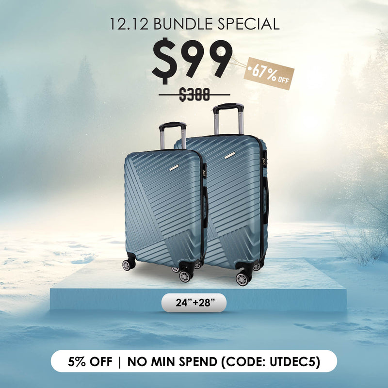 URBANlite Novus  24"+28" Bundle | 8-Wheel Spinner | Hard Case Luggage