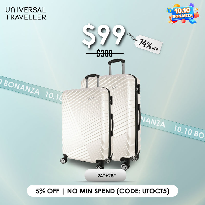 URBANlite Novus  24"+28" Bundle | 8-Wheel Spinner | Hard Case Luggage