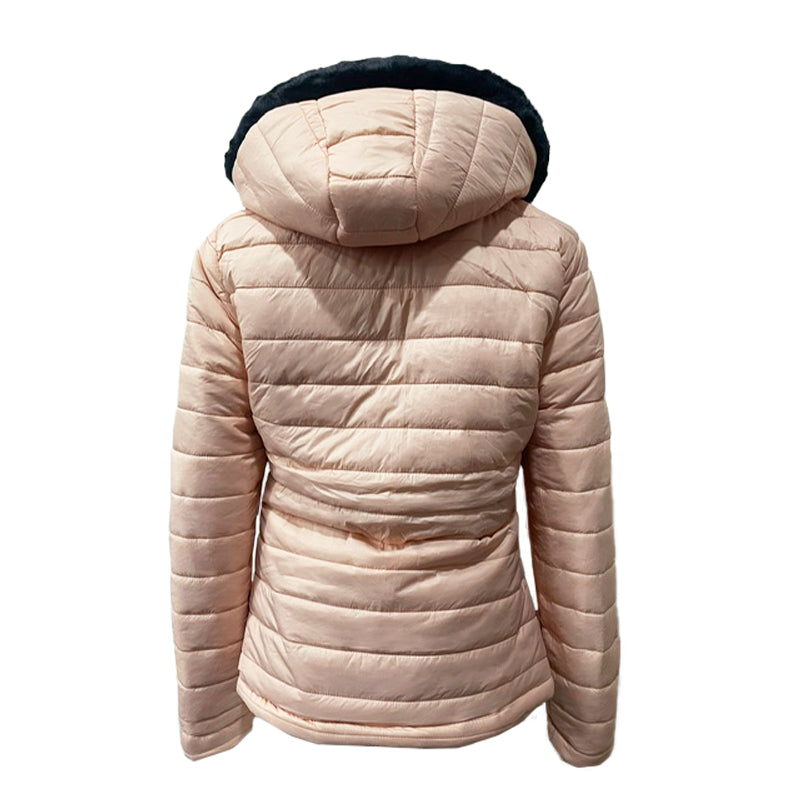 Universal Traveller - Women's Reversible Padded Jacket with Hood-PJW23503
