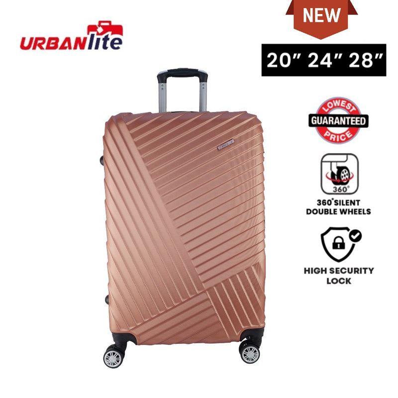7 May : 8PM-10PM : Shocking Sale $29 URBANlite 20" | 8-Wheel Spinner | Anti-Scratch | Hard Case Luggage