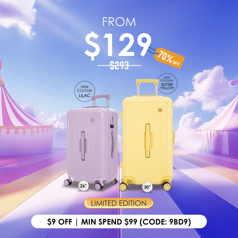 Terminal Trunk  24" / 26" /  30"  360° 8-Wheel Spinner | TSA |  Anti Theft Zipper  | ABS +PC