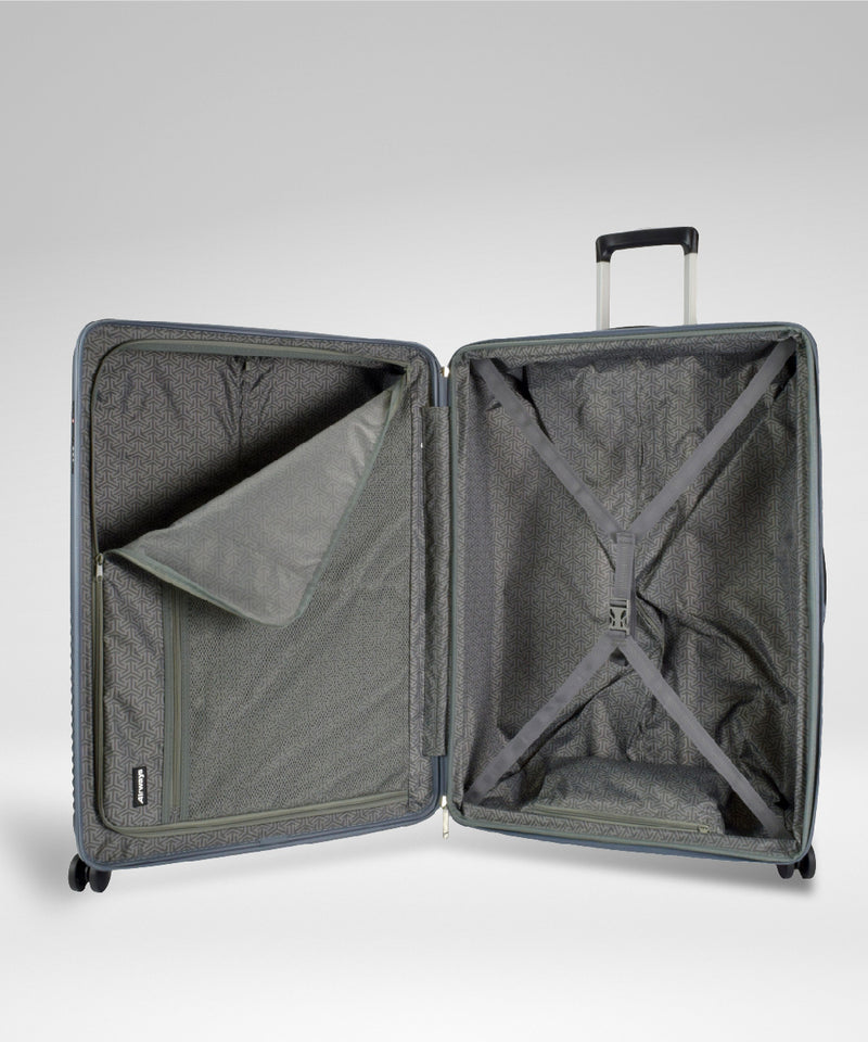 (10 Years Warranty) Airways Evo-360° 8-Wheel Spinner | TSA Lock I Expandable | 100% PC Material-ATH9903