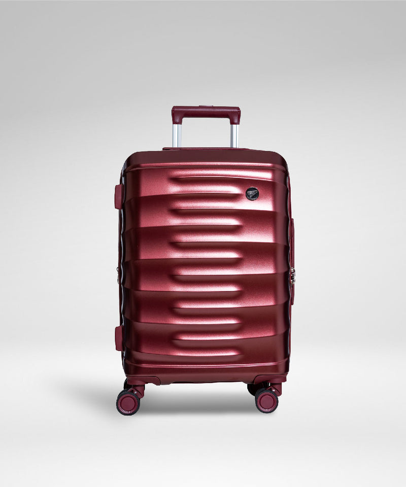 (10 Years Warranty)  Airways Ripple-360° 8-Wheel Spinner | TSA Lock I Expandable | 100% PC Material-ATH22909
