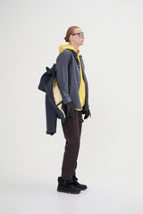 Down Jacket With Internal Shoulder Straps