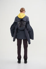 Down Jacket With Internal Shoulder Straps