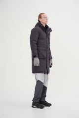 Minimalist Full Length Down Jacket