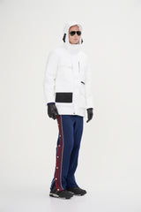 Asymmetric Monotone Down Jacket