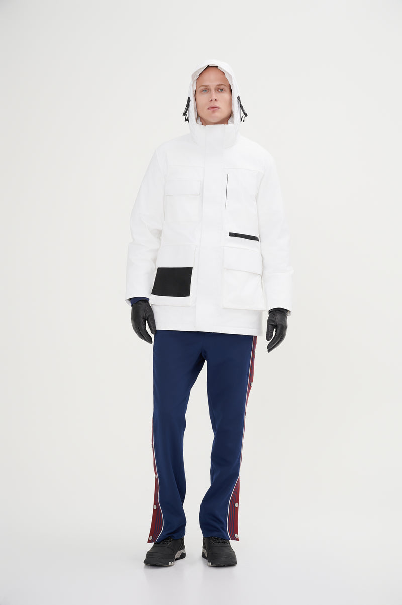 Asymmetric Monotone Down Jacket