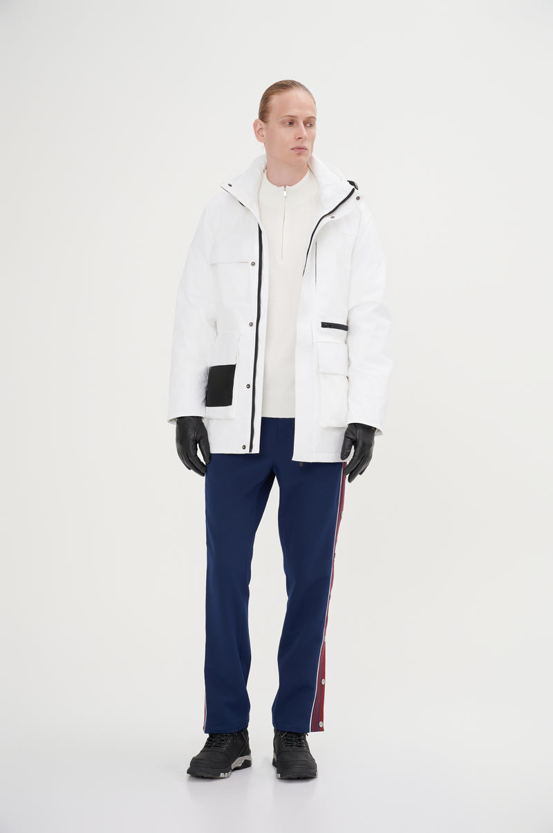 Asymmetric Monotone Down Jacket