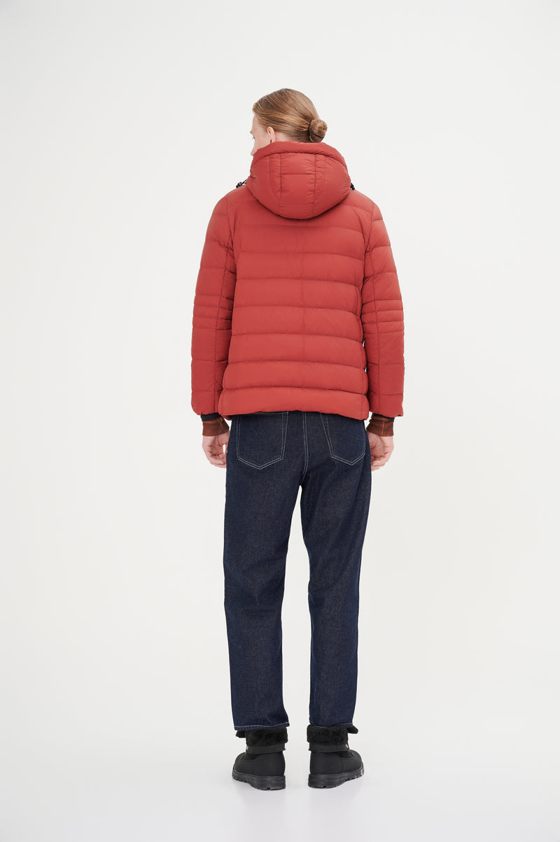 Warm And Packable Light Weight Down Jacket