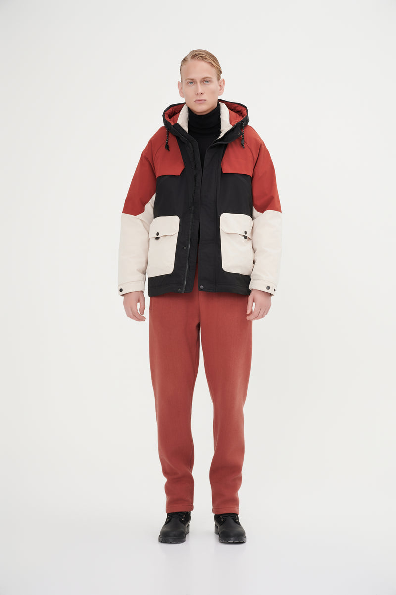 Multi Color Down Jacket - Street Nomadic