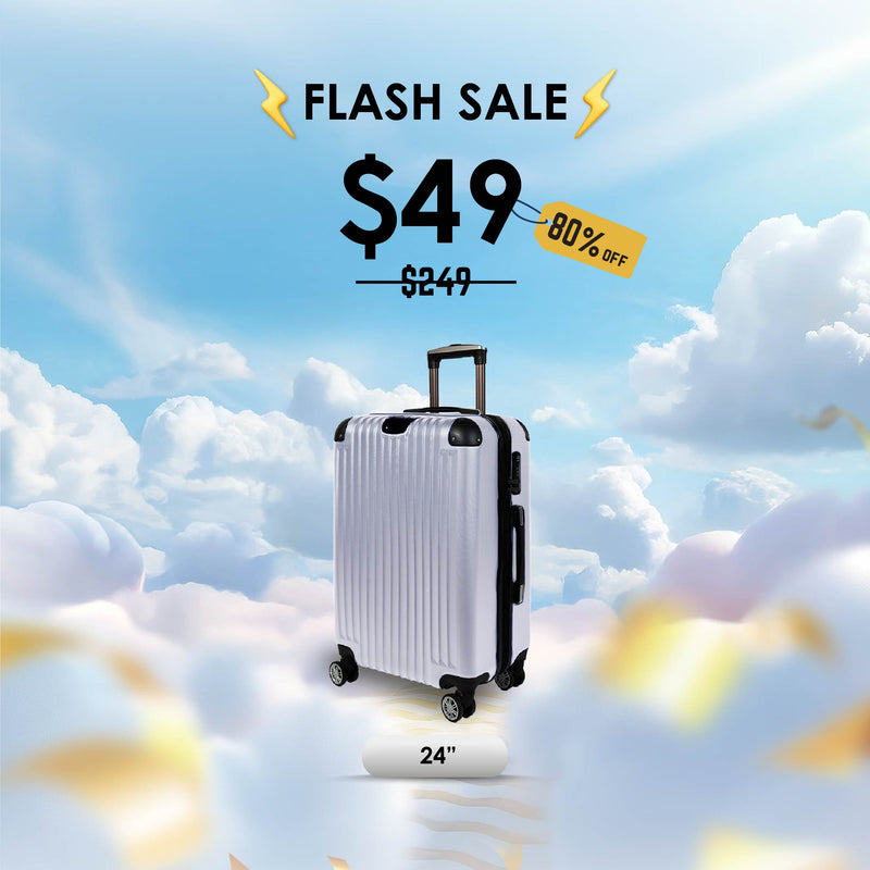 URBANlite VERTEZ  20" / 24" / 28" 360° 8-Wheel Spinner | TSA Lock I Expandable |Corner Guard Hard Case Luggage