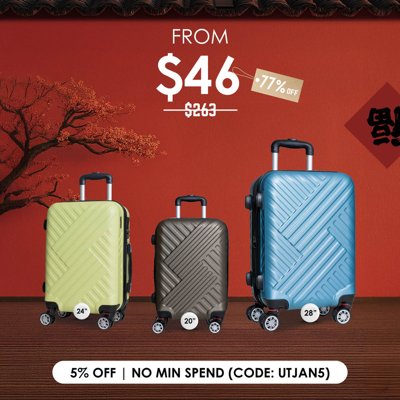 URBANlite WEAVE  20" / 24" / 28" 360° 8-Wheel Spinner | TSA Lock I Expandable |Hard Case Luggage