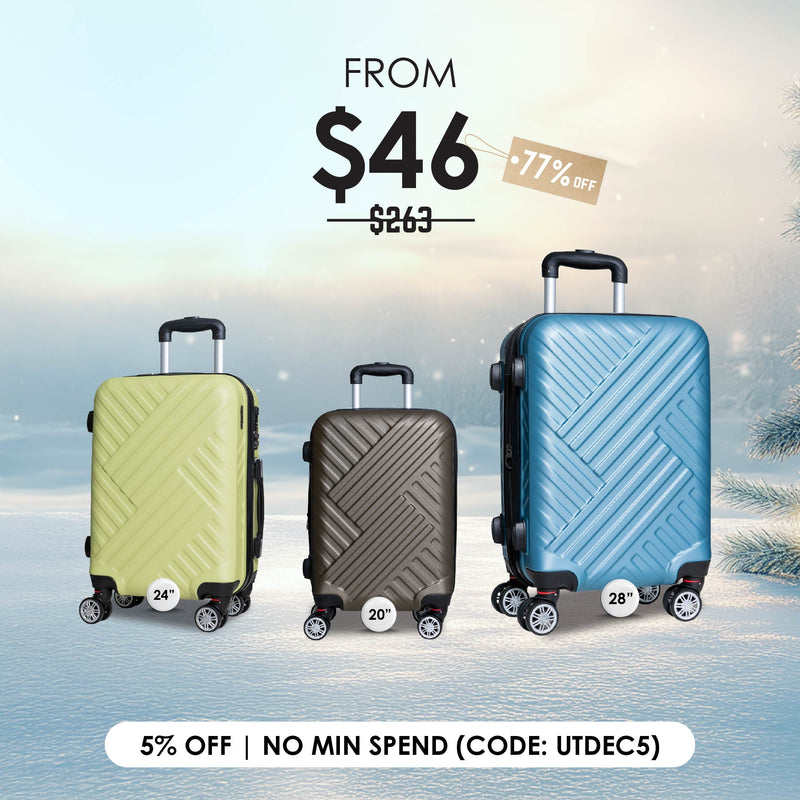 URBANlite WEAVE  20" / 24" / 28" 360° 8-Wheel Spinner | TSA Lock I Expandable |Hard Case Luggage