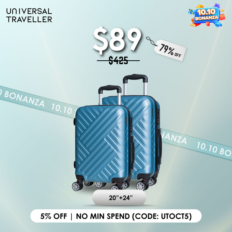 URBANlite WEAVE  20"+24" Bundle 360° 8-Wheel Spinner | TSA Lock I Expandable |Hard Case Luggage