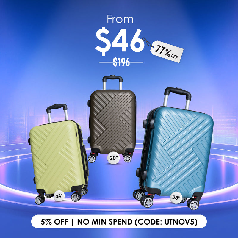 URBANlite WEAVE  20" / 24" / 28" 360° 8-Wheel Spinner | TSA Lock I Expandable |Hard Case Luggage