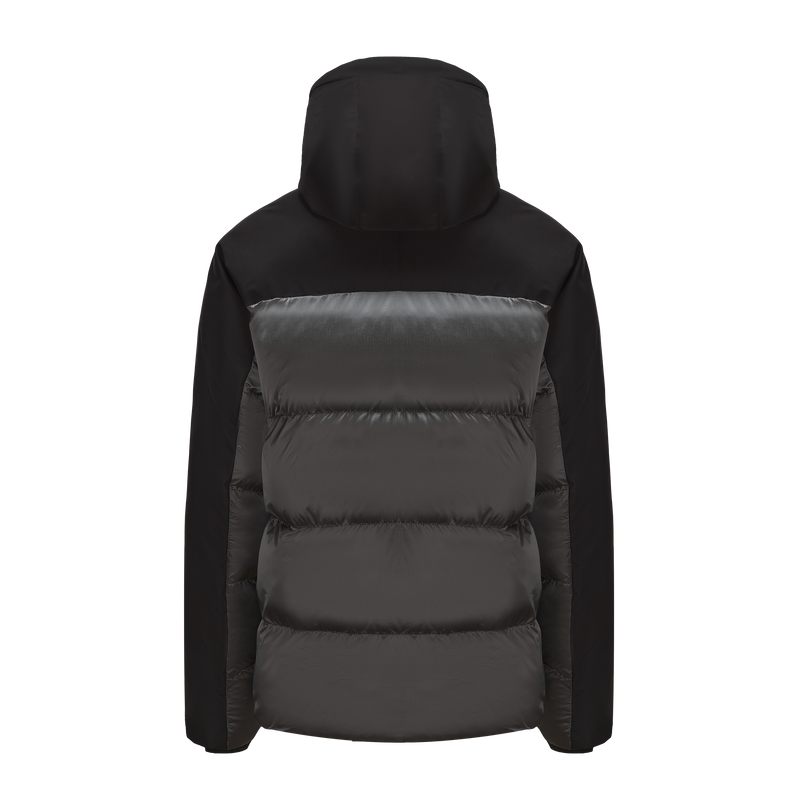 Dual-Fabric Padded Jacket