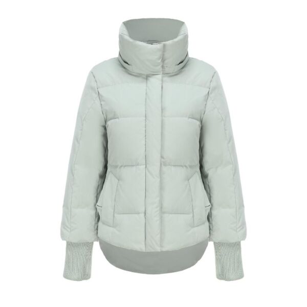 Universal Traveller Women's Down Jacket with Curved Hem
