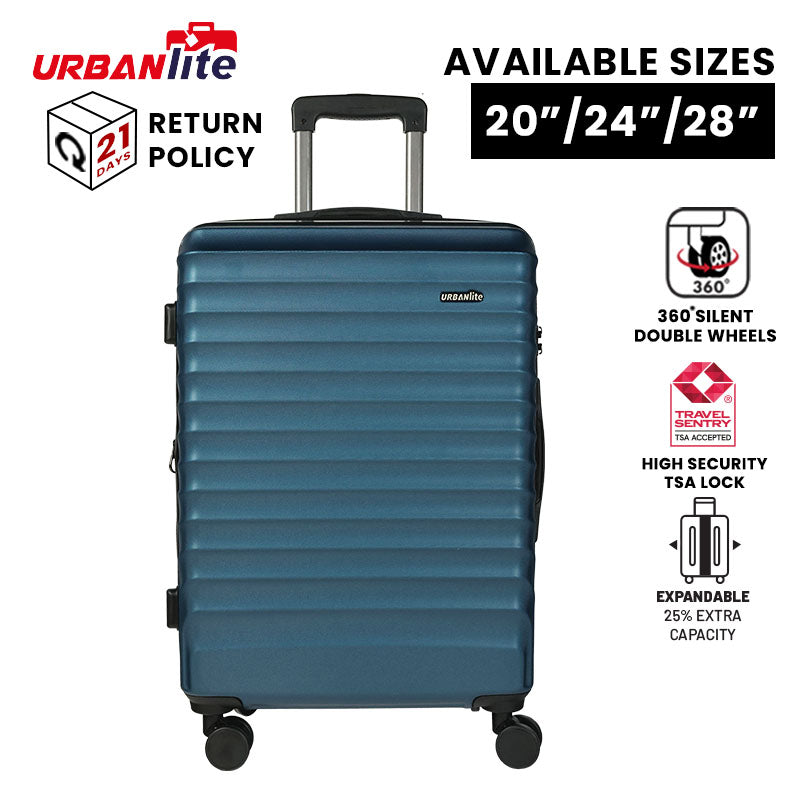 (NEW LAUNCH  URBANlite LUSH  20" / 24" / 28" 360° 8-Wheel Spinner | TSA Lock I Expandable |Hard Case Luggage-ULH 22912