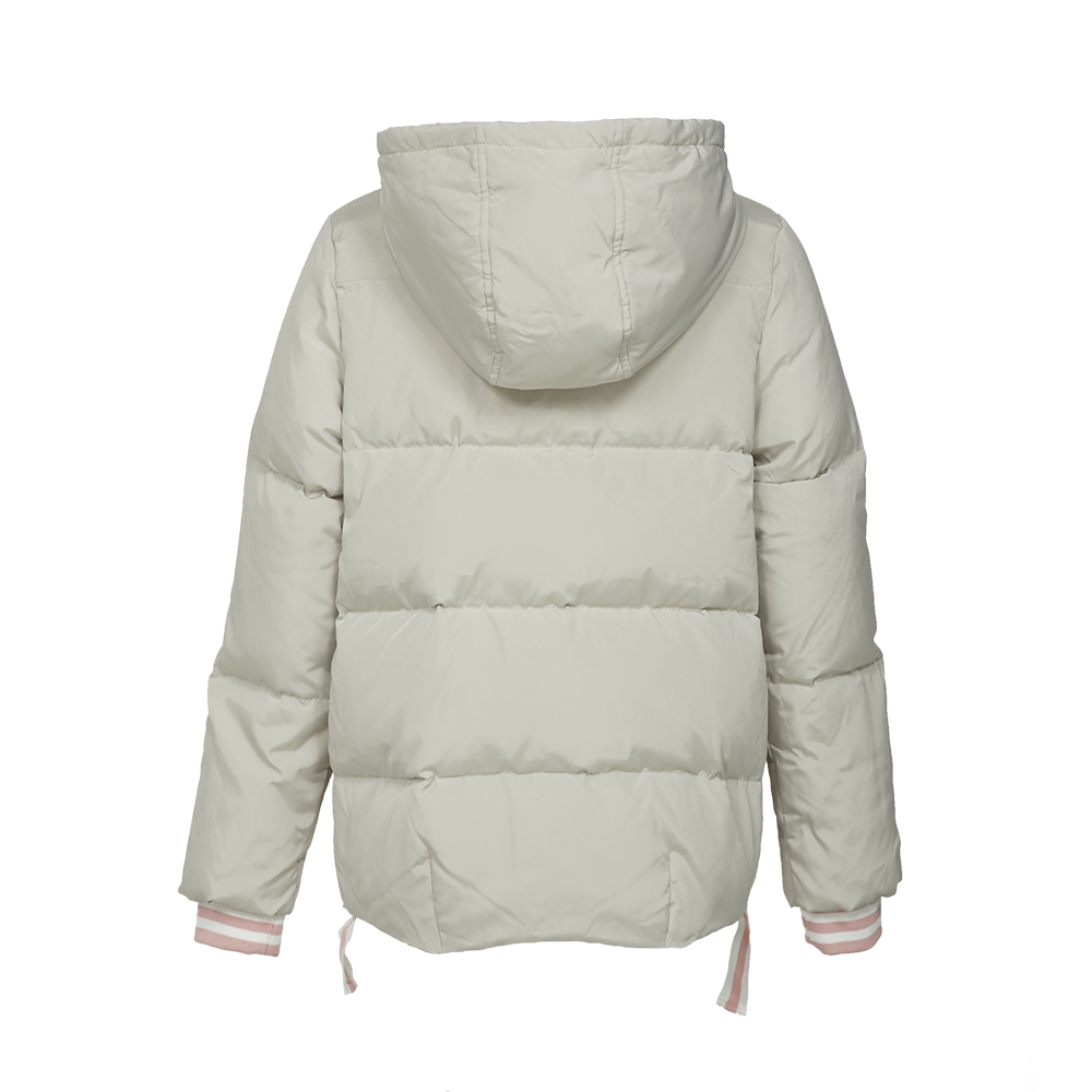Girls white 2025 puffer coat