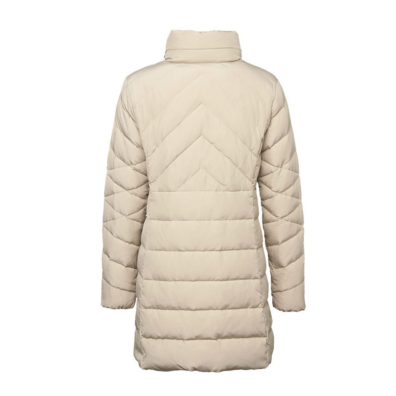 White down 2025 coat with hood