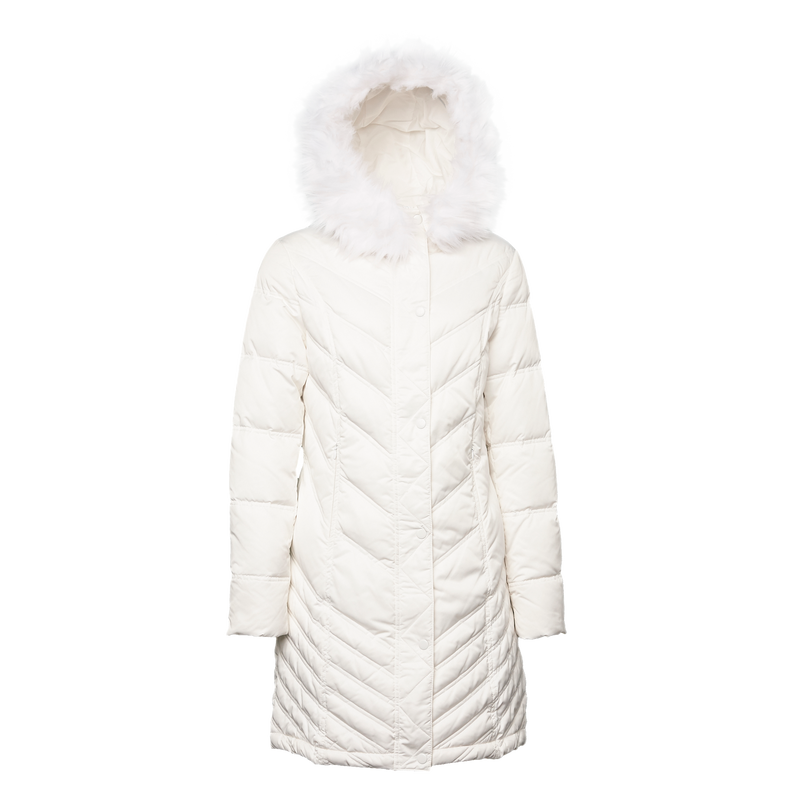 Snow White Classic Slim Fit Down Jacket - Universal Traveller SG