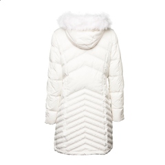 Snow White Classic Slim Fit Down Jacket - Universal Traveller SG