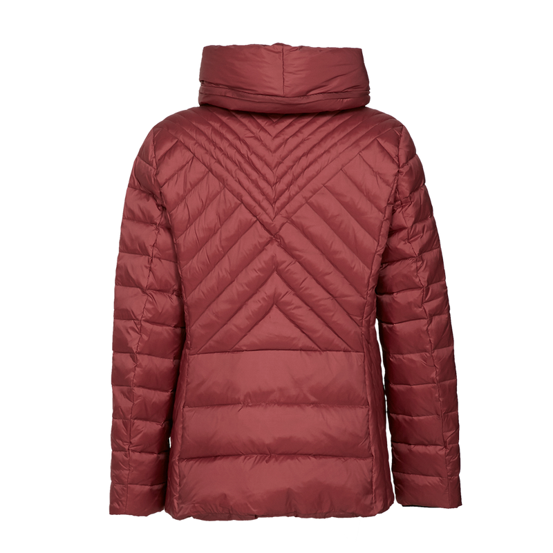 Classic Short Down Jacket with Foldable Hood - Universal Traveller SG