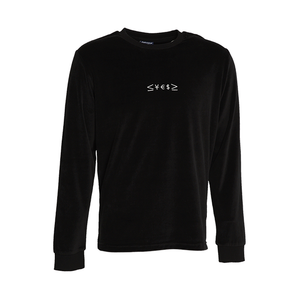 Crew Neck Symbols Embroidered Valour Pullover - Universal Traveller SG