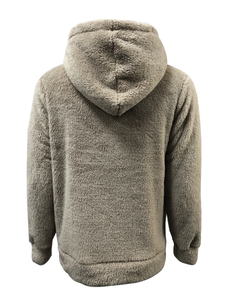 Mens fleece hoodie jacket on sale