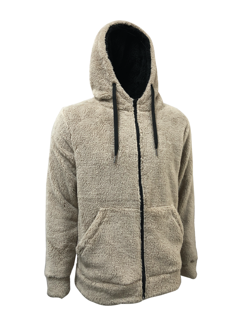 Men's fleece 2025 zip up jacket