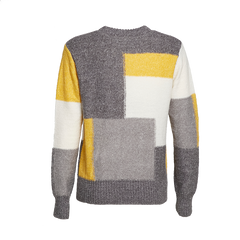 Crew Neck Wool Blend Knitted Sweater - Universal Traveller SG