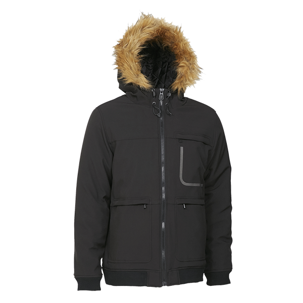 Reflective on sale padded coat